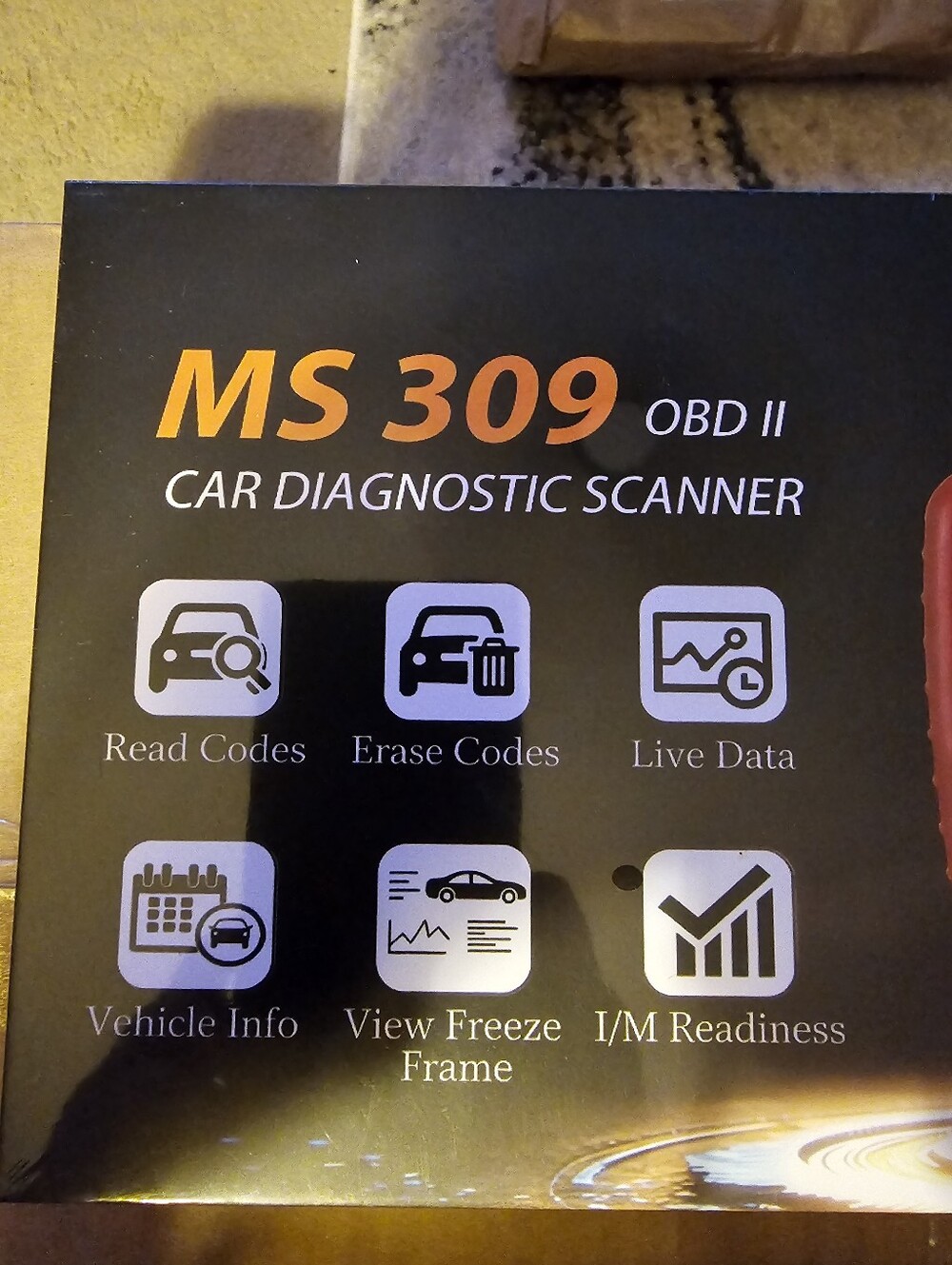 MS 309 OBD II Car Diagnostic Scanner - New